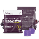 Erth Wellness - 10mg D9 Strain Specific Gummies — Grand Daddy Purple (I) 2ct — approved package on white