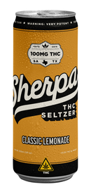 Sherpa - Seltzers — 100mg / Classic Lemonade — approved package on white