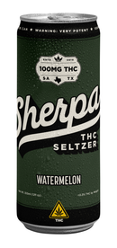 Sherpa - Seltzers — 100mg / Watermelon — approved package on white