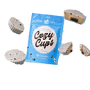 Canna Aid - 50mg D9 Cozy Cups — Cookies & Peanut Butter w/ White Chocolate — approved package on white