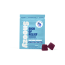 Snoozy - D9:CBD Mood Gummies — Sigh of Relief / Extra Stength / 2ct — approved package on white