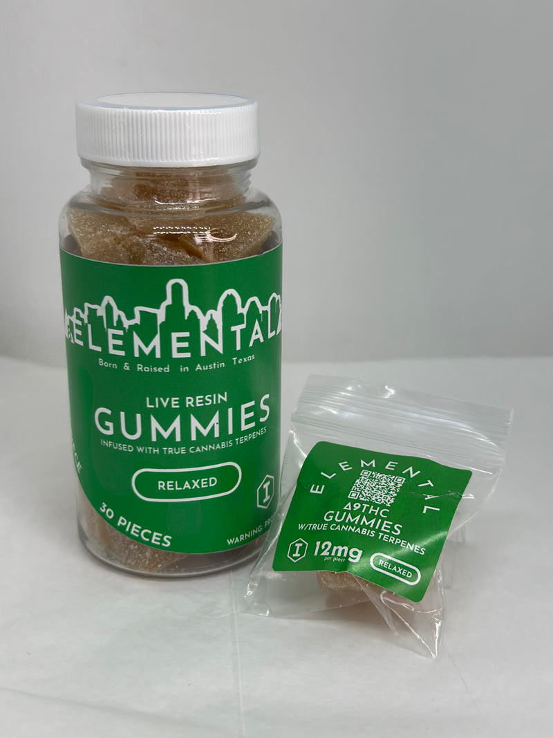 Elemental - D9 Live Resin Terpene Gummies