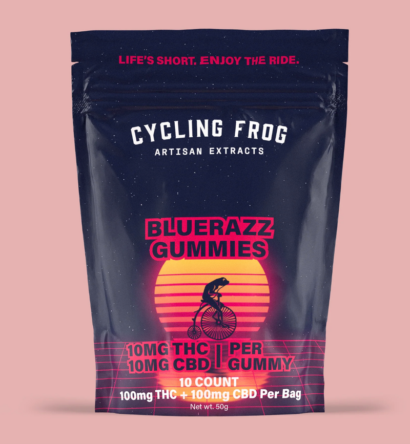 Cycling Frog - 10mg Delta 9/10mg CBD Gummies