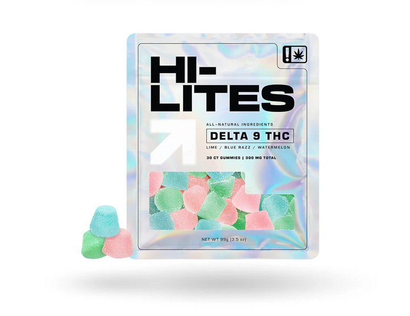 Hi-Lites D9 Gummies - 10MG