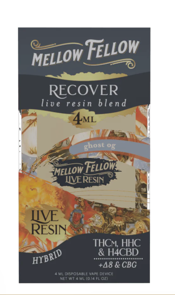 Mellow Fellow - 4ml Live Resin Disposables