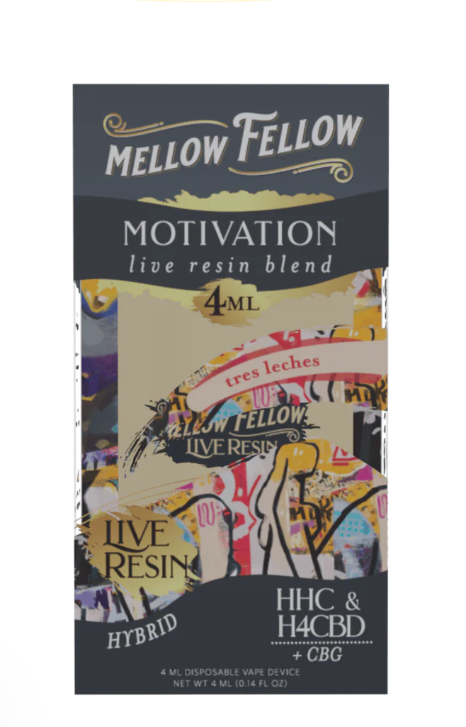 Mellow Fellow - 4ml Live Resin Disposables