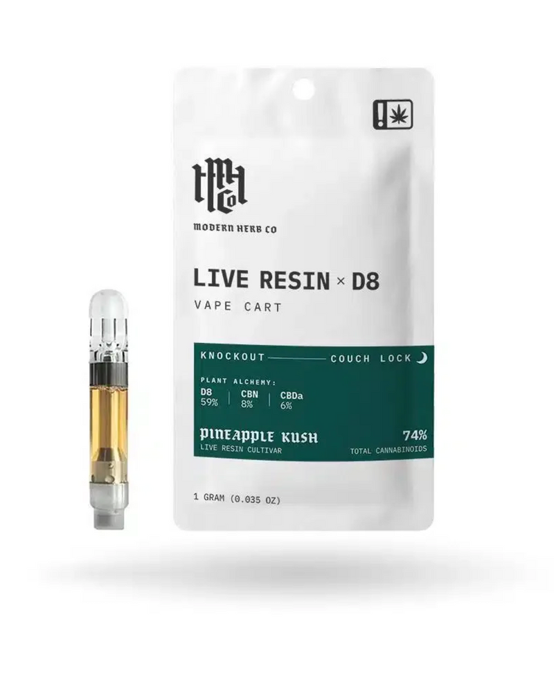 Modern Herb Co - Live Resin D8 Carts