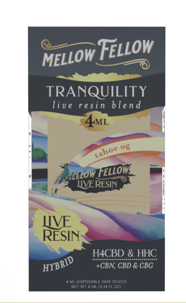 Mellow Fellow - 4ml Live Resin Disposables