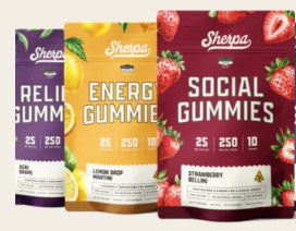 Sherpa - 100mg D9 Gummies