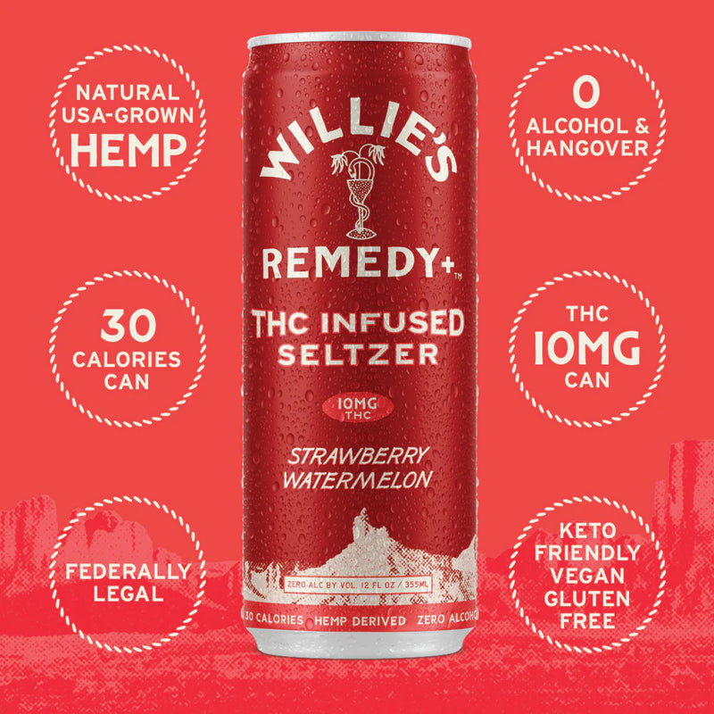 Willie's Remedy - THC Infused Seltzer