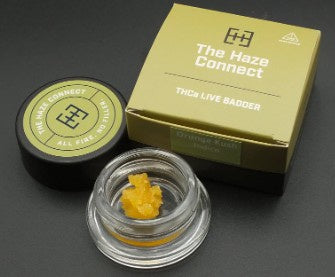 The Haze Connect - 1g THCA Live Badder Concentrate