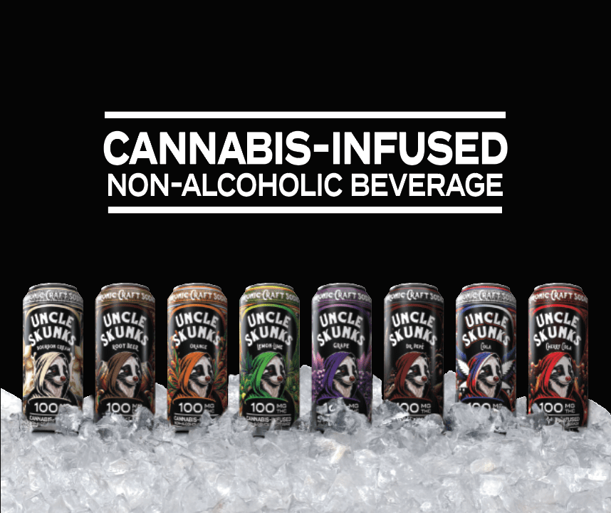 Uncle Skunks - 100mg D9 Chronic Craft Soda