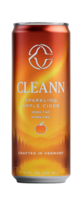 Cleann Sparkling Apple Cider 25 MG