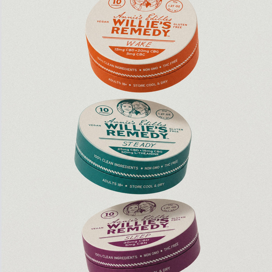 Willie's Remedy Gummies - Annie's Edibles