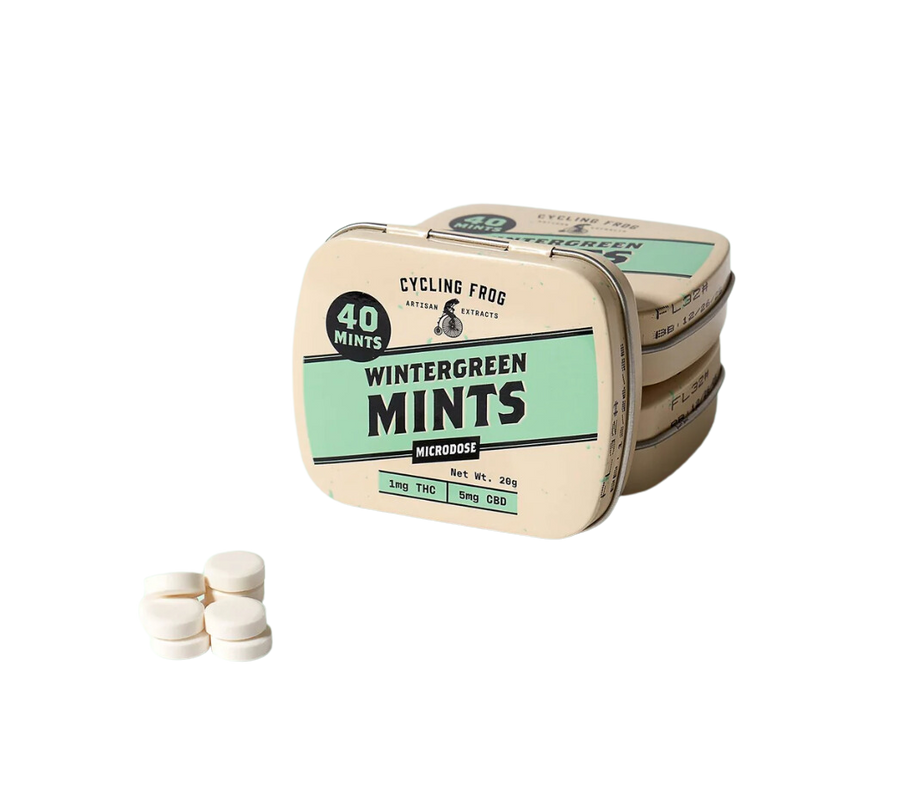 Cycling Frog - 1mg D9: 5mg CBD Mints
