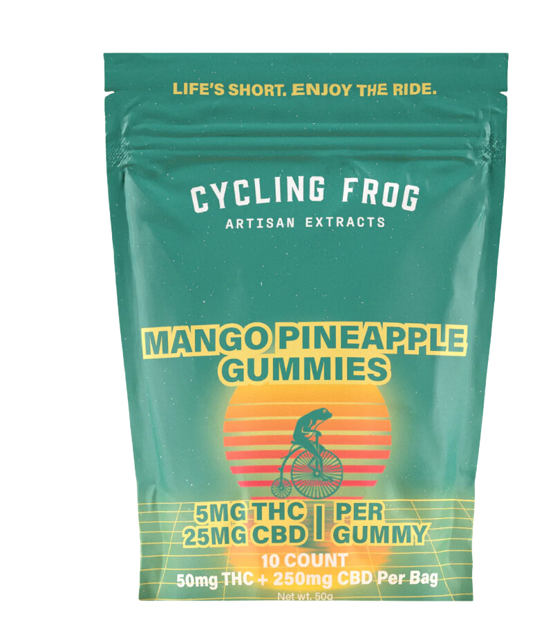 Cycling Frog - 5mg Delta 9/25mg CBD Gummies