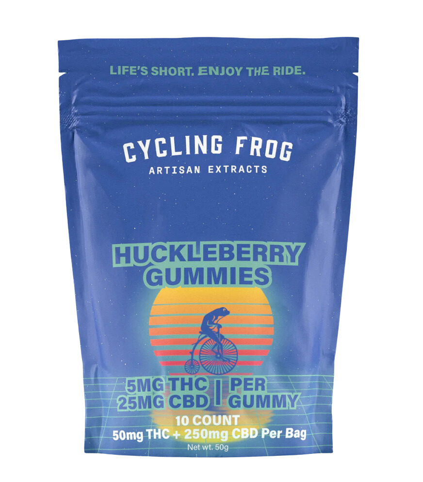 Cycling Frog - 5mg D9: 25mg CBD Gummies