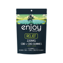 Enjoy Hemp Relief CBD and CBG gummies — two-count pouch
