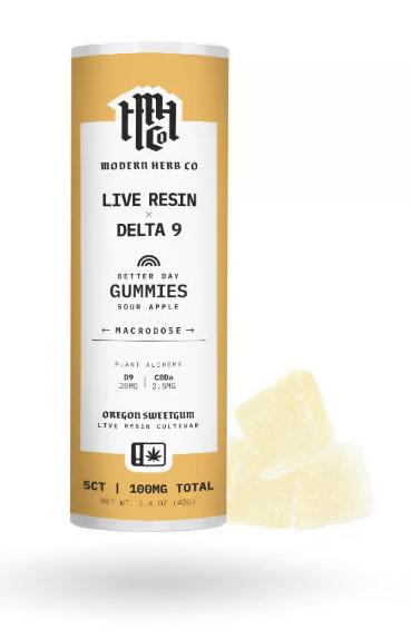 Modern Herb Co - Live Resin D9 Gummies