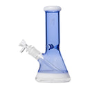 Human Grade nine-inch beaker — Blue Accent
